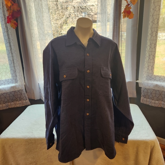 B1G1! Field & Stream Blue 100% Brushed Cotton Buttondown | NWOT - Picture 1 of 4